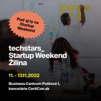 STARTUP WEEKEND ŽILINA
